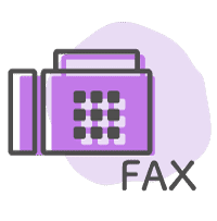 FAXのアイコン