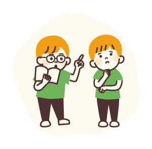 考える子どものイメージ