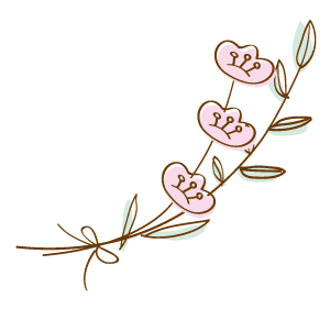 ピンクの花