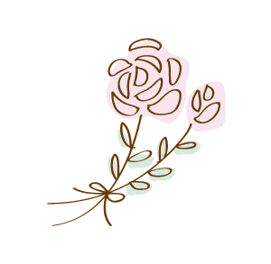 ピンク色の花